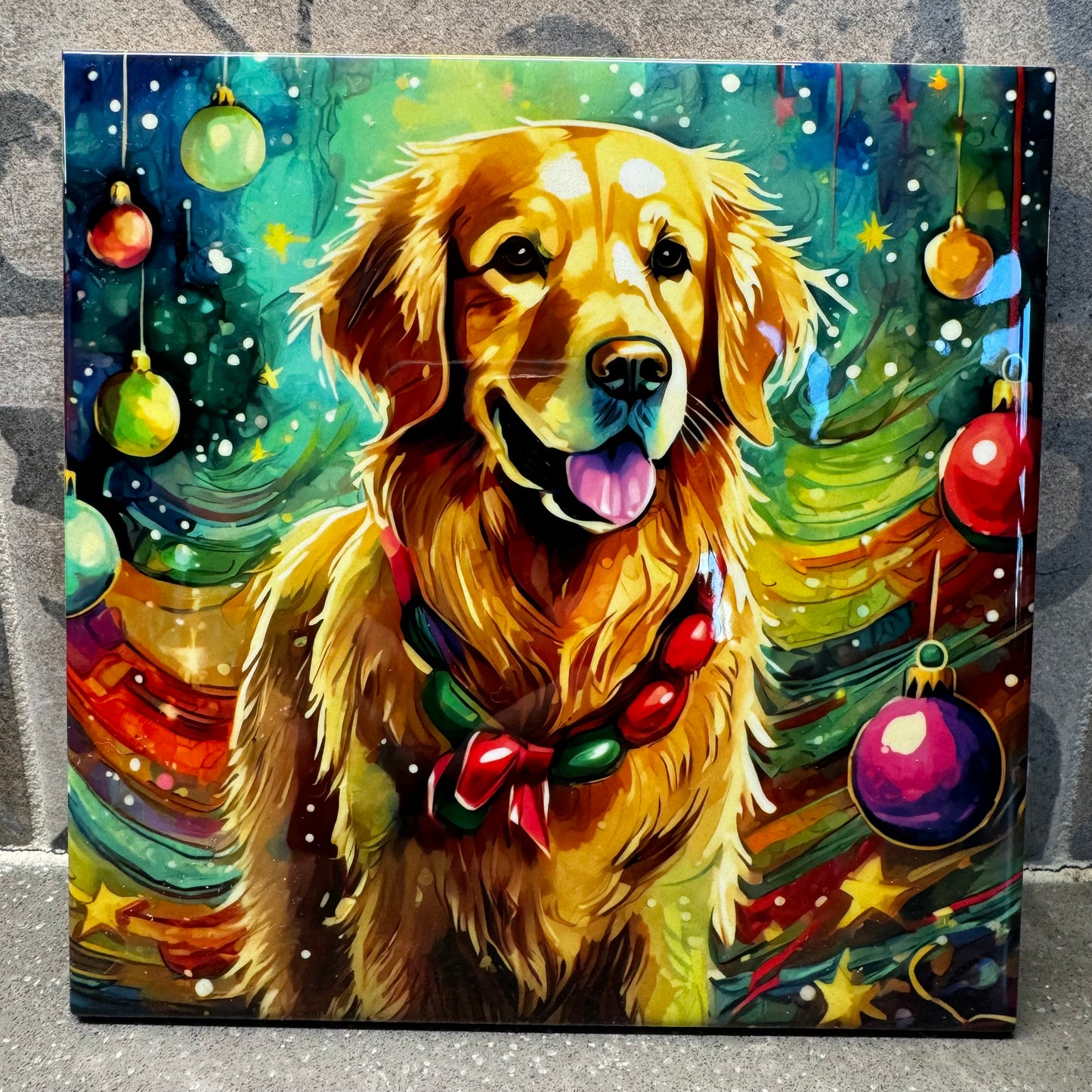 7 Designs! Golden Retriever Trivet For Hot Dishes