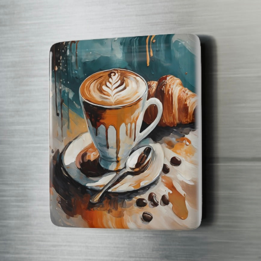 Coffee Ceramic Tile Magnet