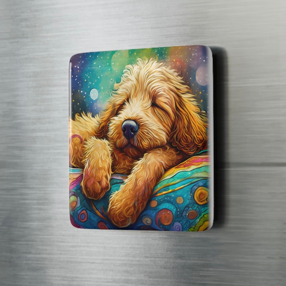 Doodle Ceramic Tile Magnet