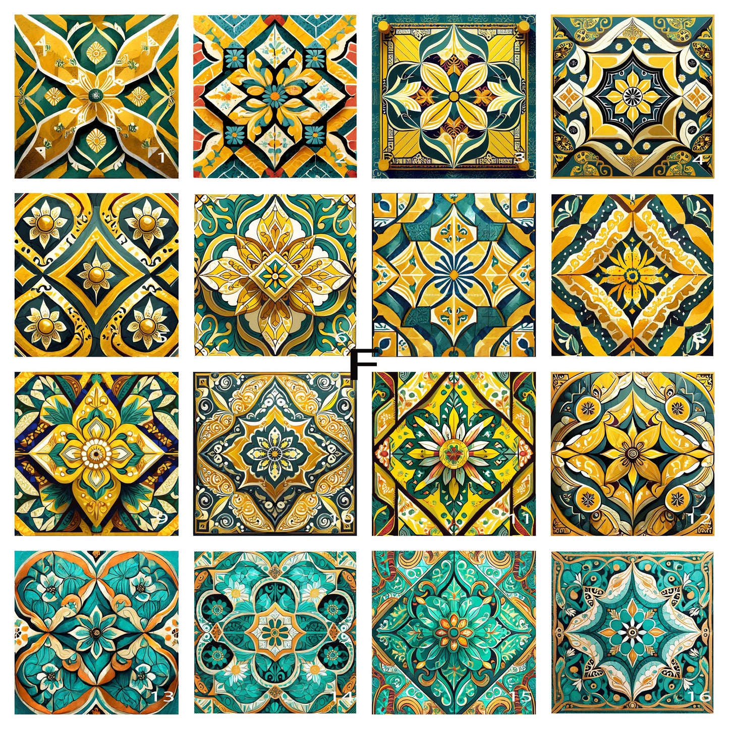 96 Designs! 6x6 Ceramic Tile Trivet. Mexican Style Tile Trivet for Hot Dishes. Mexican Tile Coaster. Mexican Ceramic Tile Art.