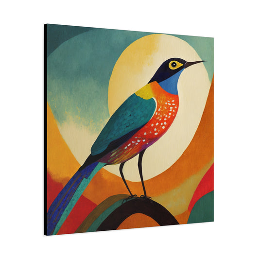 Bird Frameless Canvas Wall Art Sizes 10”x10” – 36”x36”