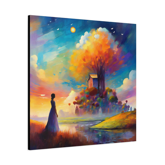 Fantasy Frameless Canvas Wall Art Sizes 10”x10” – 36”x36”