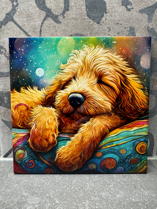 Goldendoodle Trivet For Hot Dishes