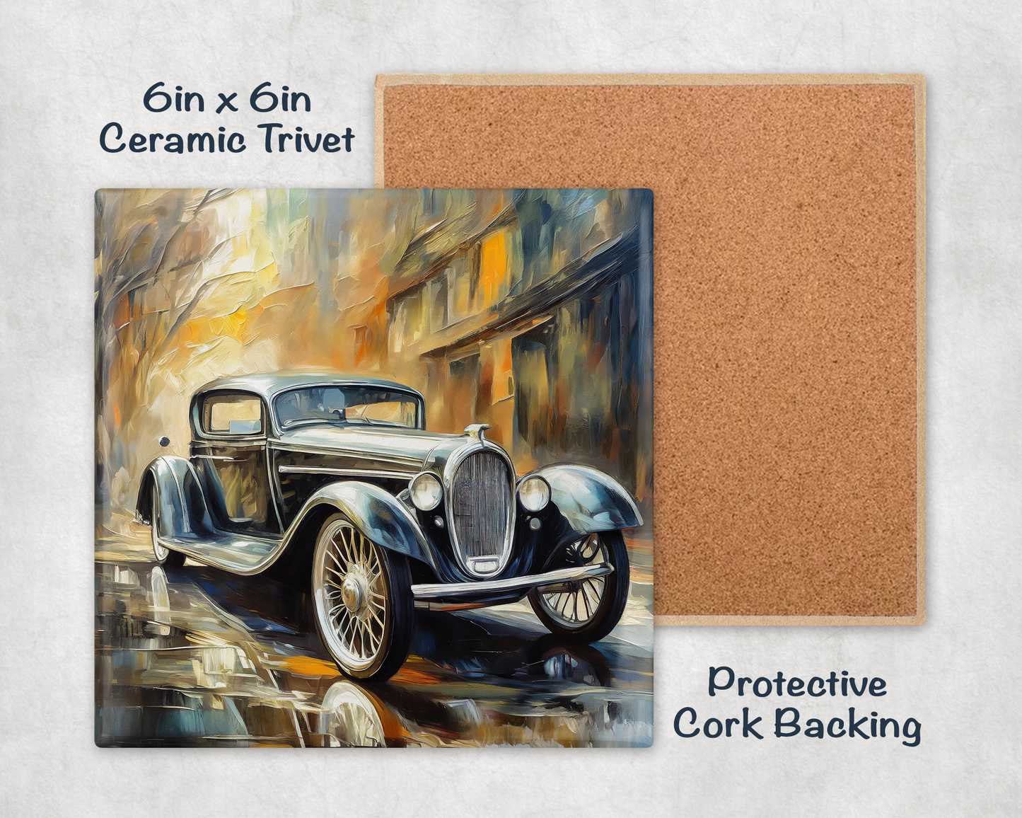 Classic Car Trivet