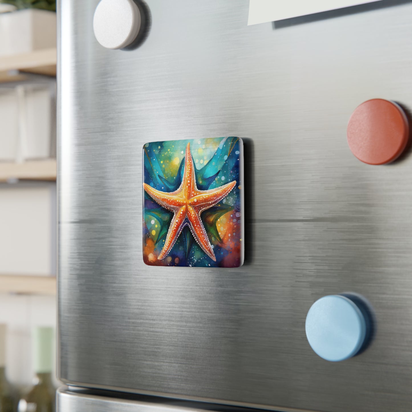 Starfish Ceramic Tile Magnet