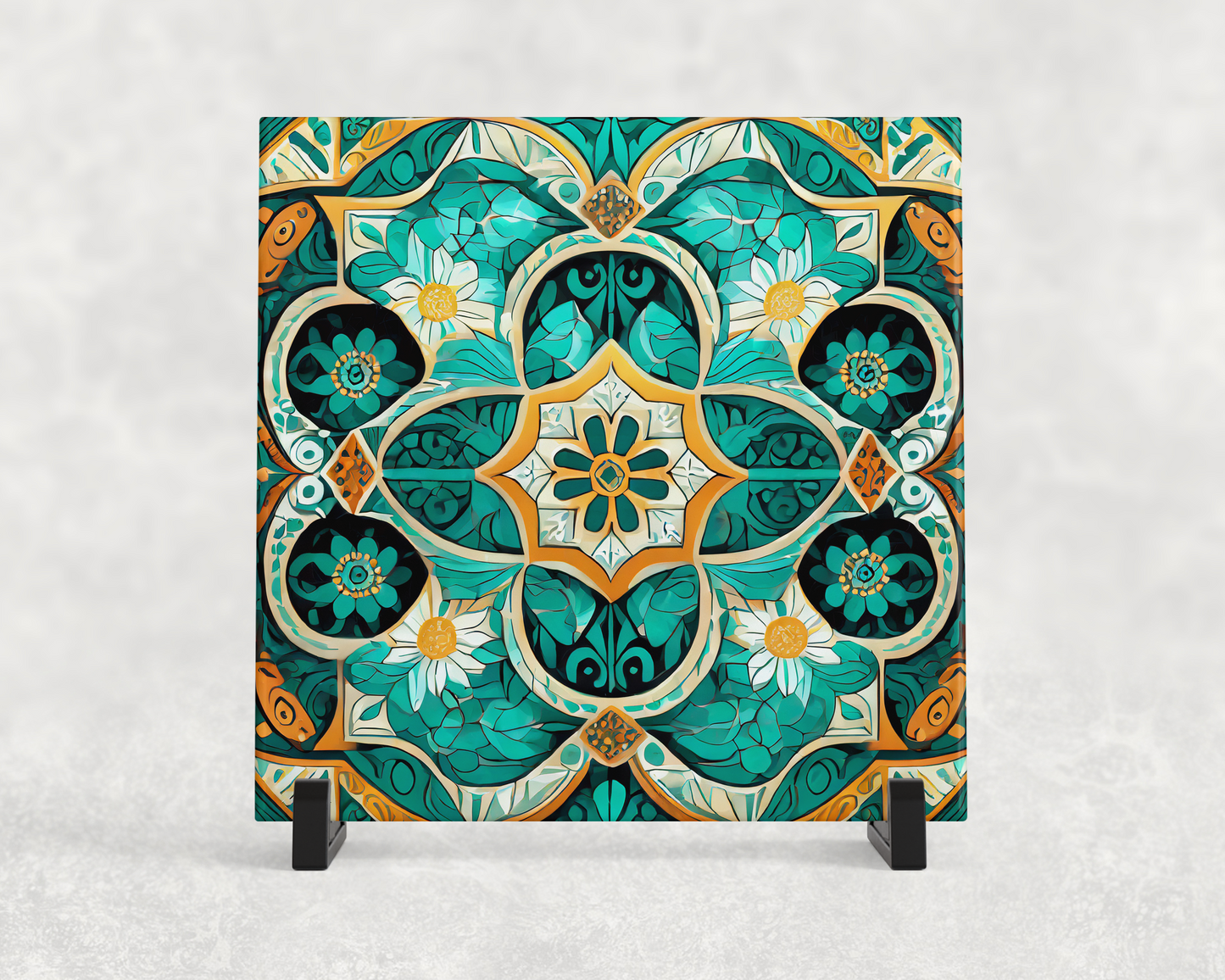 Turquoise Mexican Style Trivet