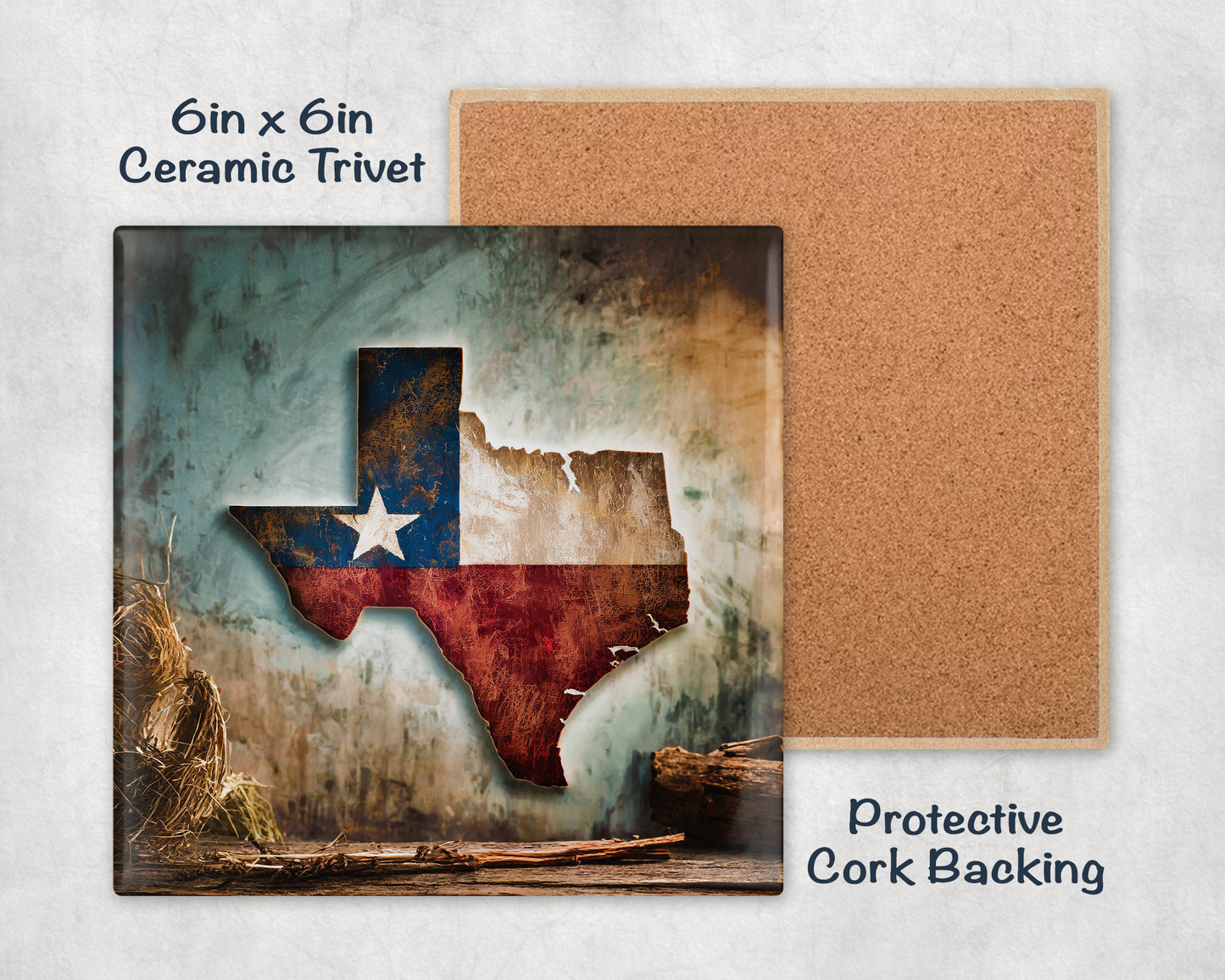 Texas Flag Trivet