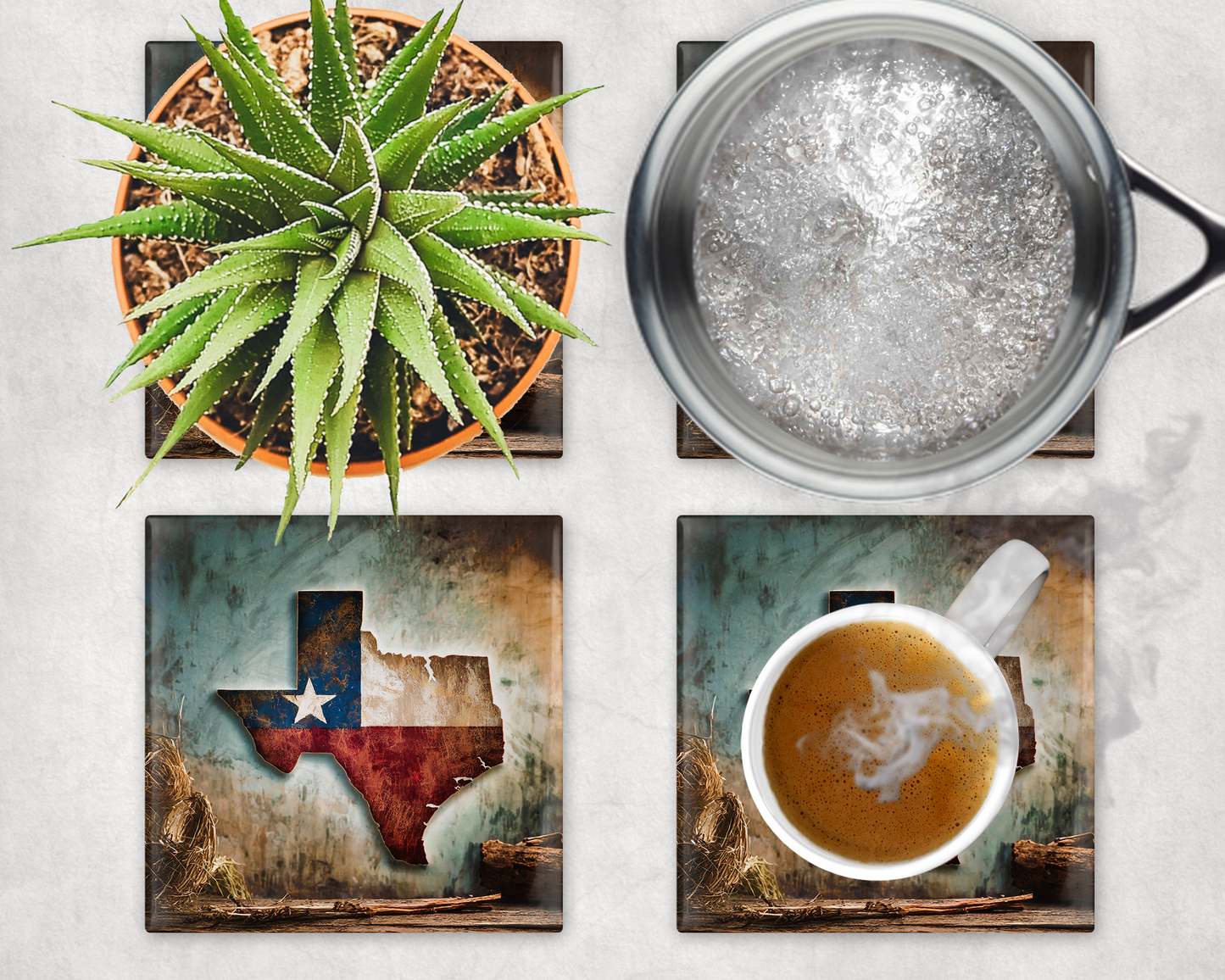 Texas Flag Trivet