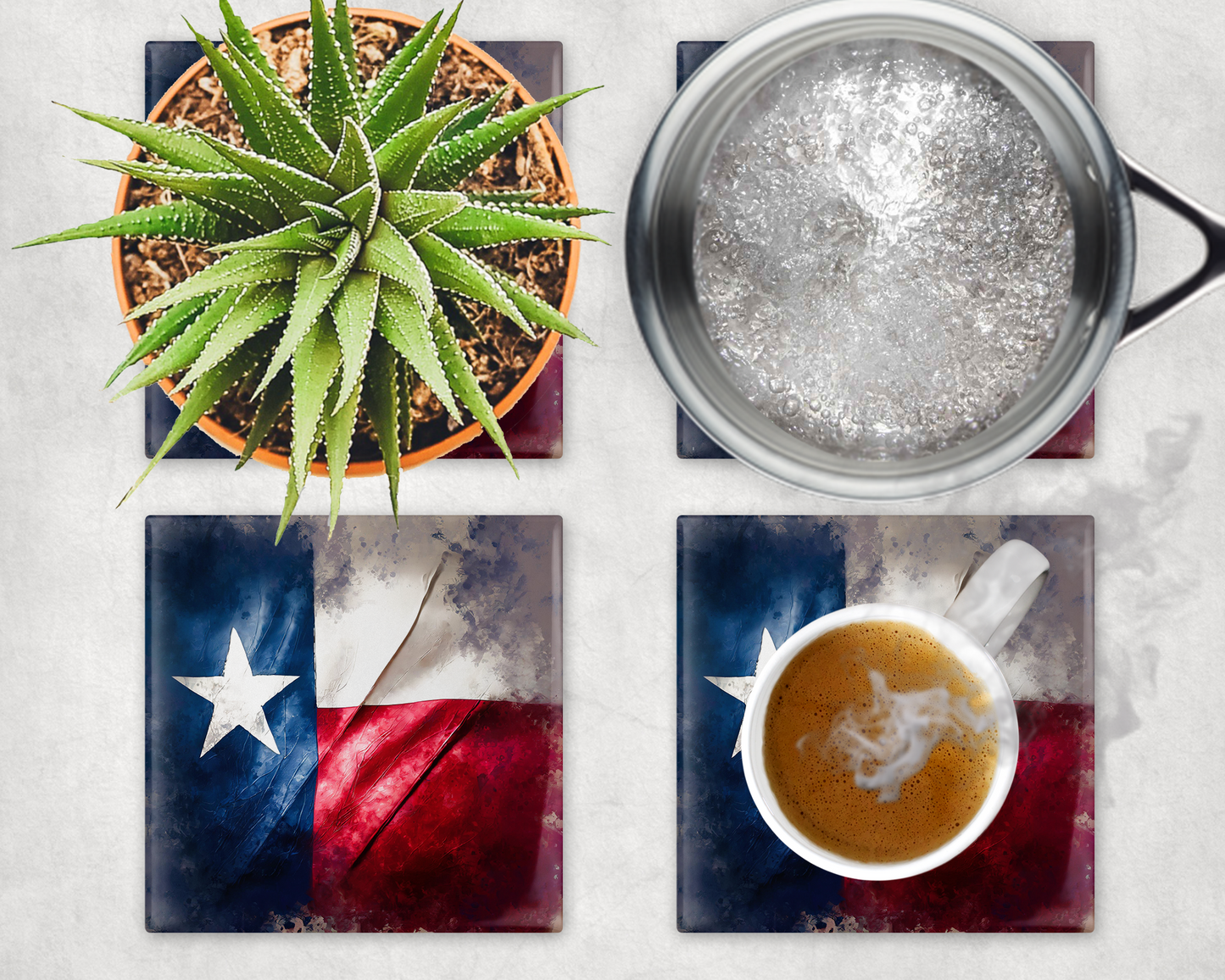 Texas Flag Trivet