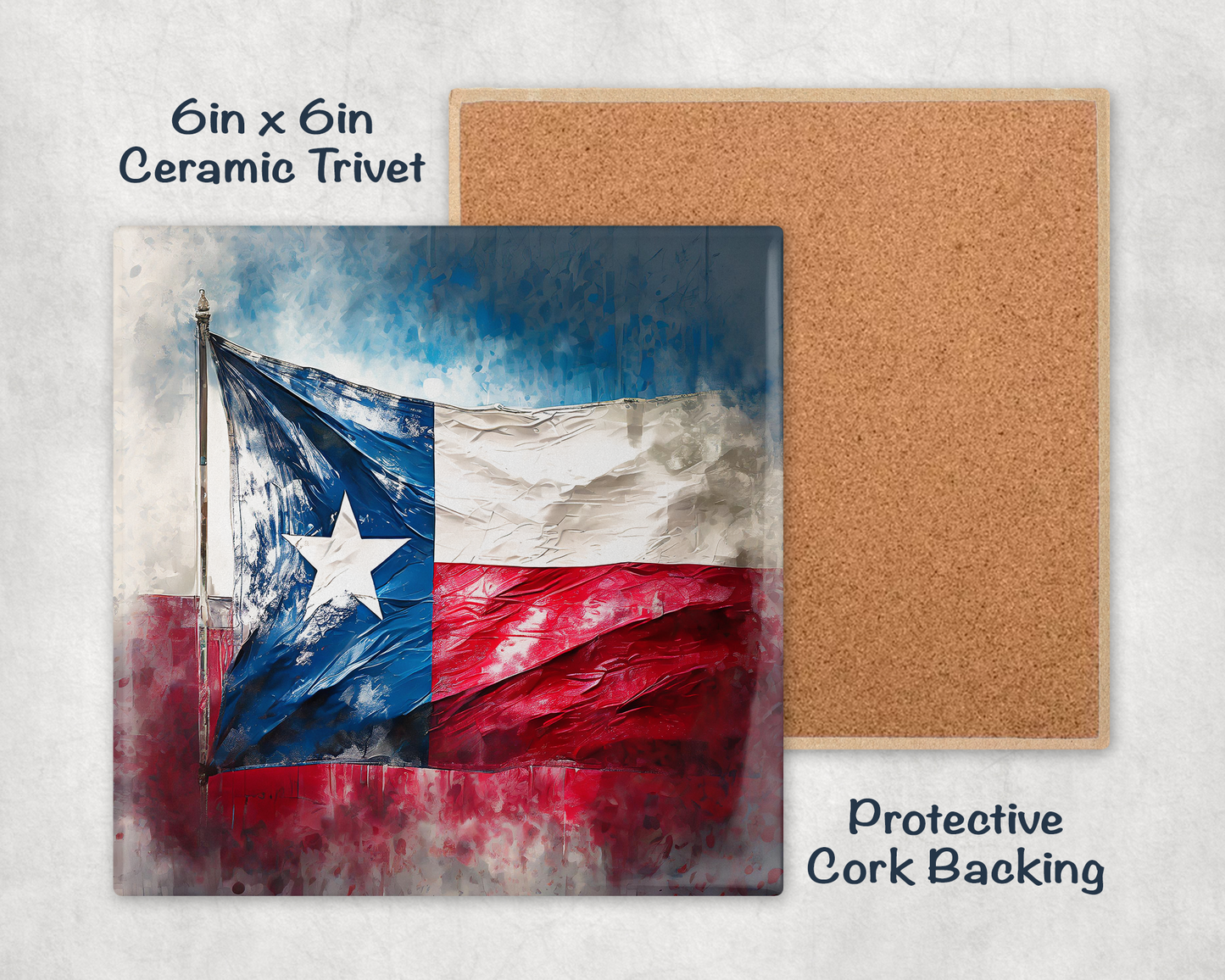 Texas Flag Trivet