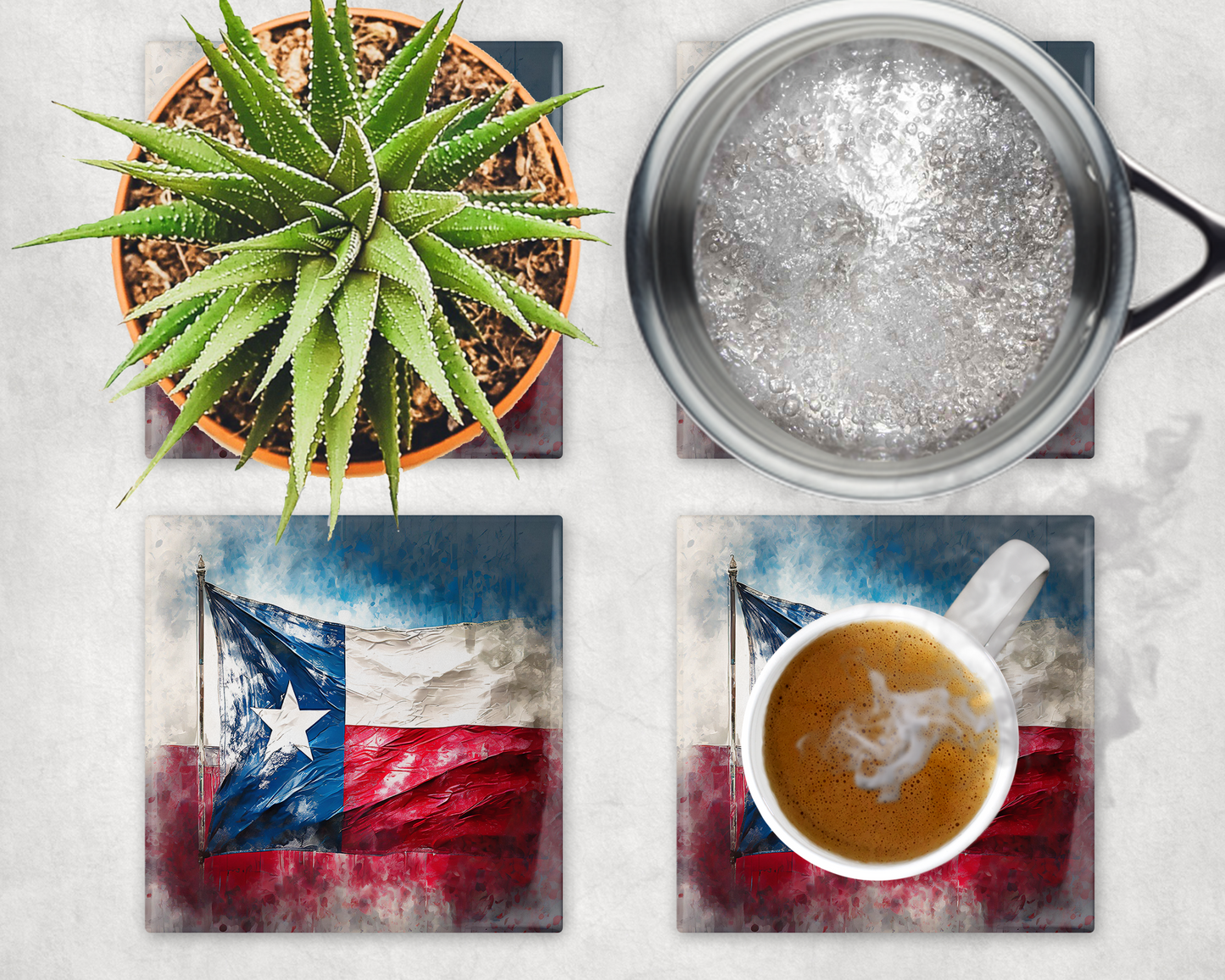 Texas Flag Trivet