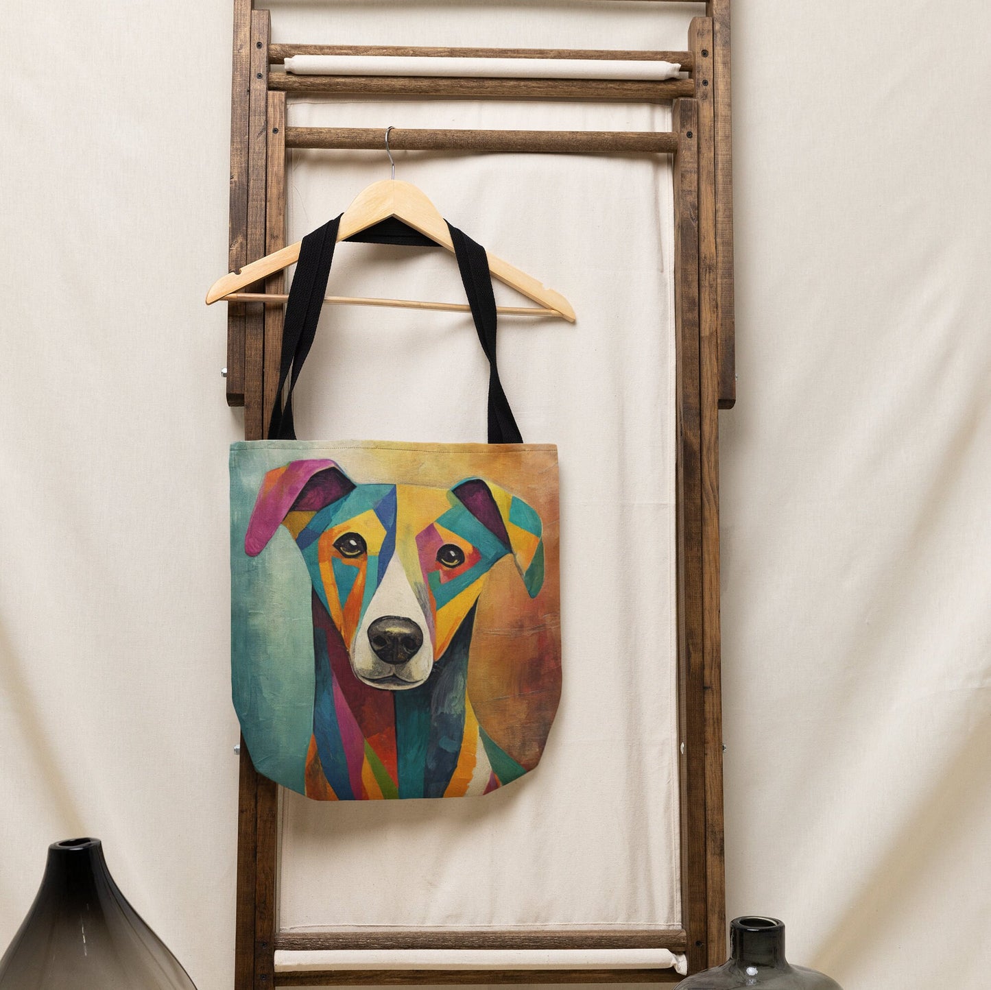 Dog Tote Bag, Bag, Canvas Bag, Tote Bag, Reusable Bag, Shopping Bag, Purse, Gift For Her, Gift For Dog Lovers, Dog Gift