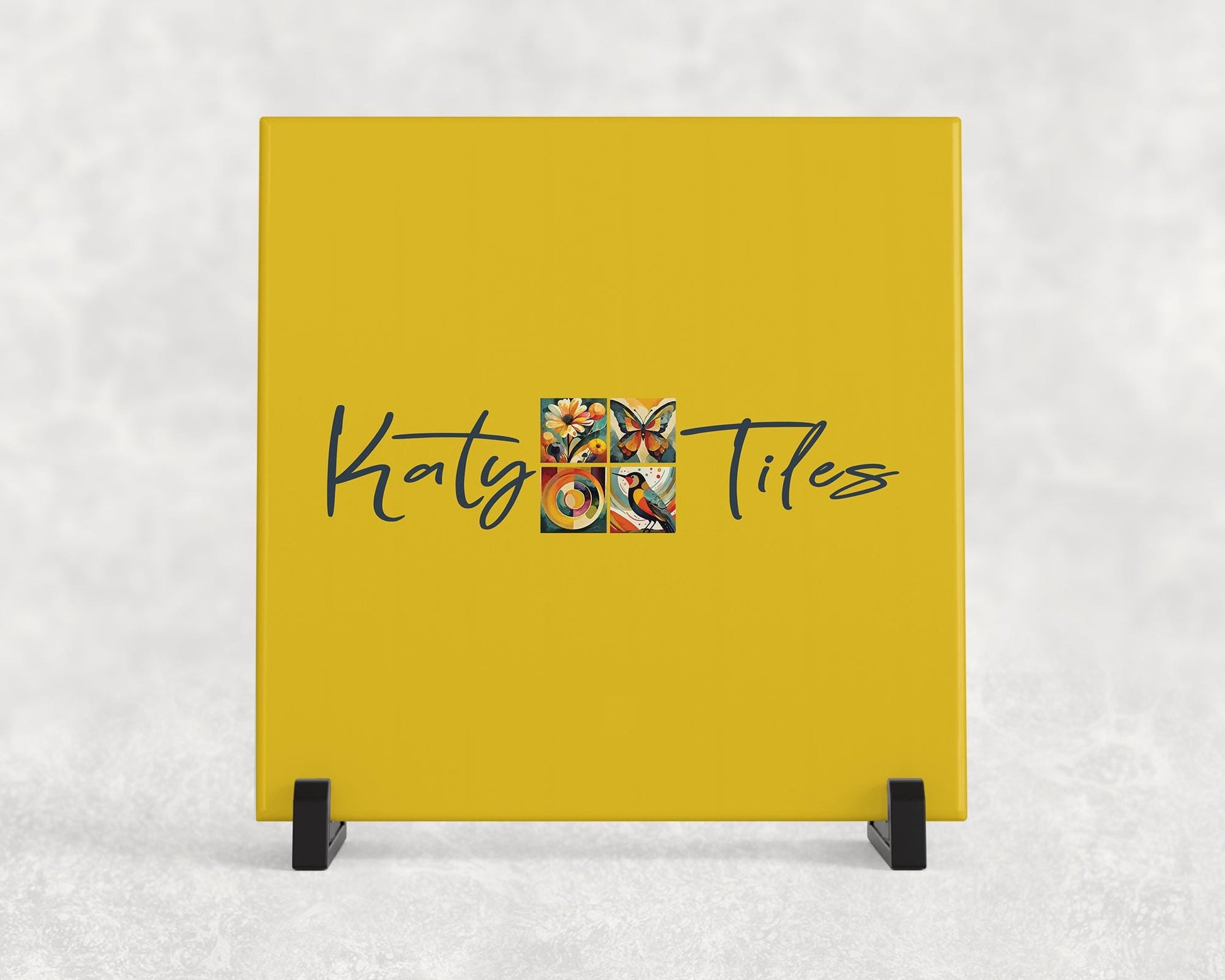 Katy Tiles Gift Certificate – One 6x6 Handmade Ceramic Tile Trivet + USA Shipping – Digital & Printable Gift Card