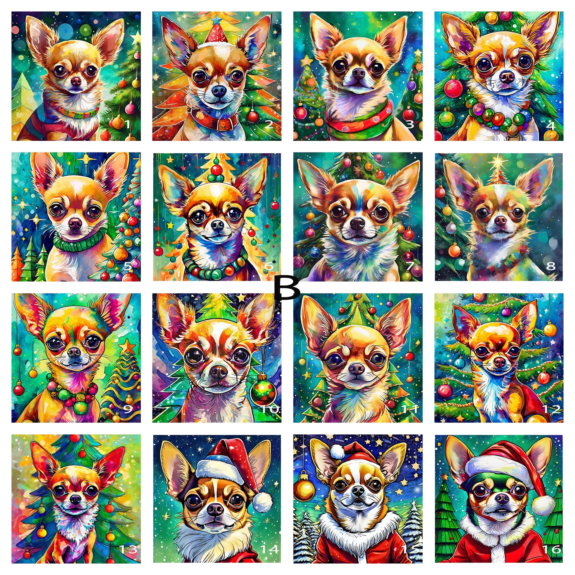 64 Designs! Ceramic Trivet Christmas Chihuahua. Trivets For Hot Dishes. Hot Pads. Coaster. Tile Trivet. Tile Trivet. Hot Plate.