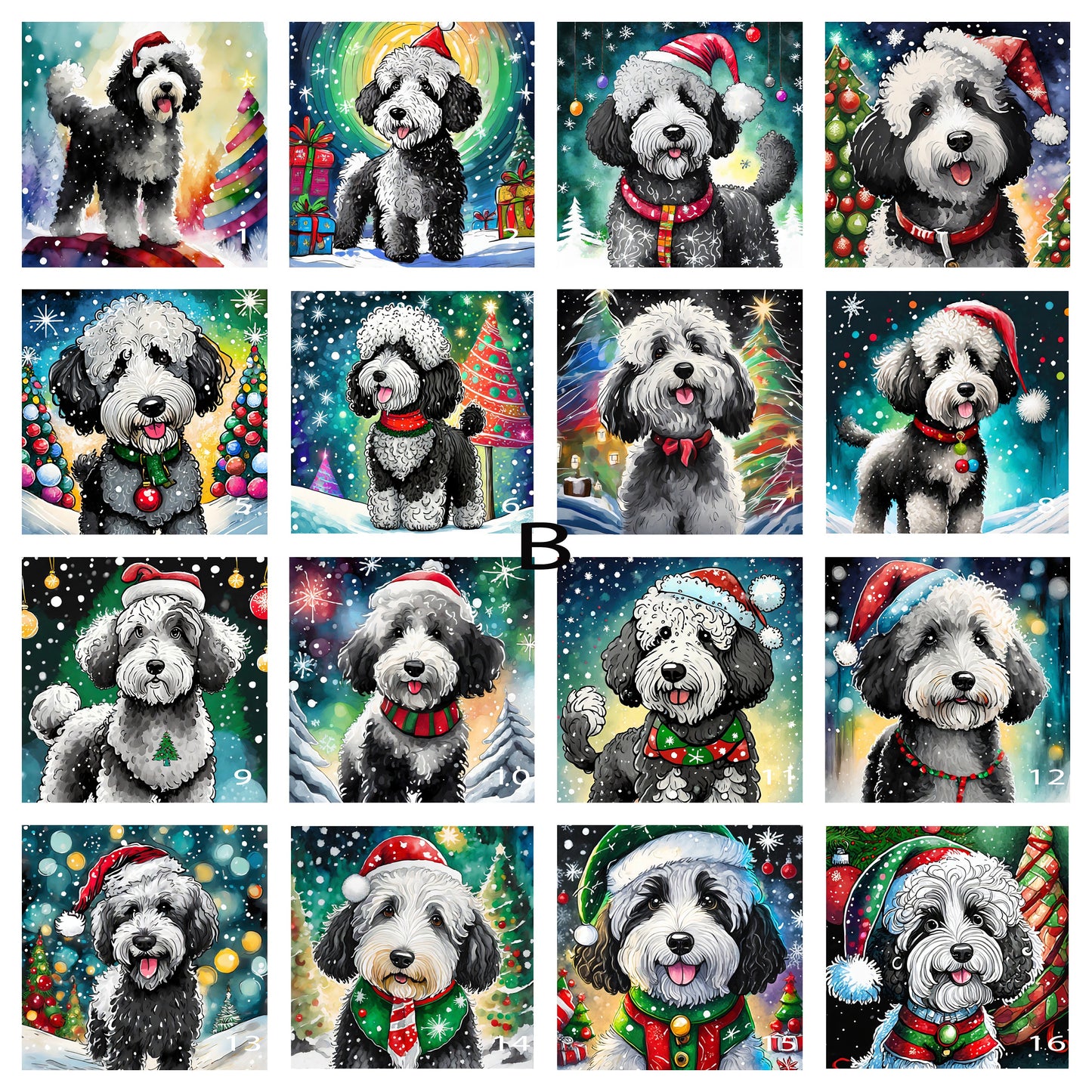 66 Designs! Ceramic Trivet Christmas Sheepadoodle. Trivets For Hot Dishes. Hot Pads. Coaster. Tile Trivet. Tile Trivet. Hot Plate.