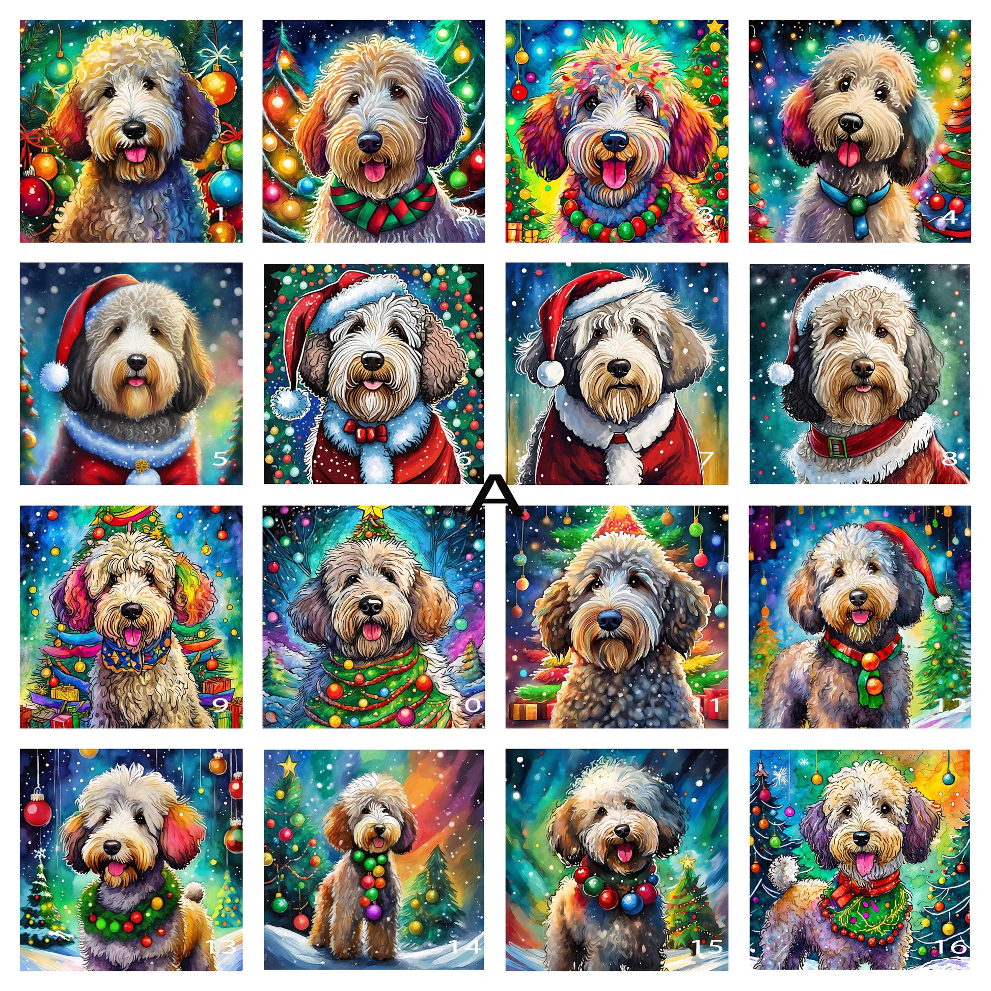 66 Designs! Ceramic Trivet Christmas Sheepadoodle. Trivets For Hot Dishes. Hot Pads. Coaster. Tile Trivet. Tile Trivet. Hot Plate.