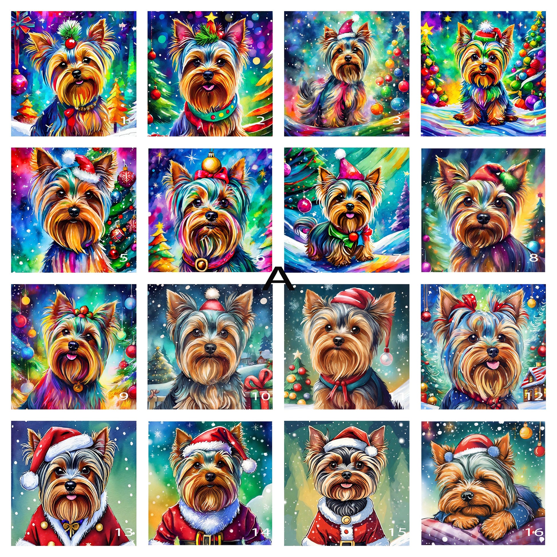 36 Designs! Ceramic Trivet Christmas Yorkie. Trivets For Hot Dishes. Hot Pads. Coaster. Tile Trivet. Tile Trivet. Hot Plate.