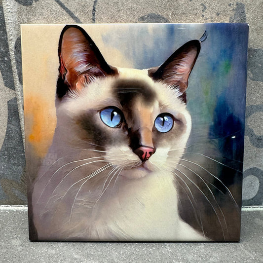 48 Designs! Siamese Cat Trivet. Trivets For Hot Dishes. Hot Pads for Siamese Cat Lovers. Coaster. Tile Trivet. Hot Plate. Siamese Cats.