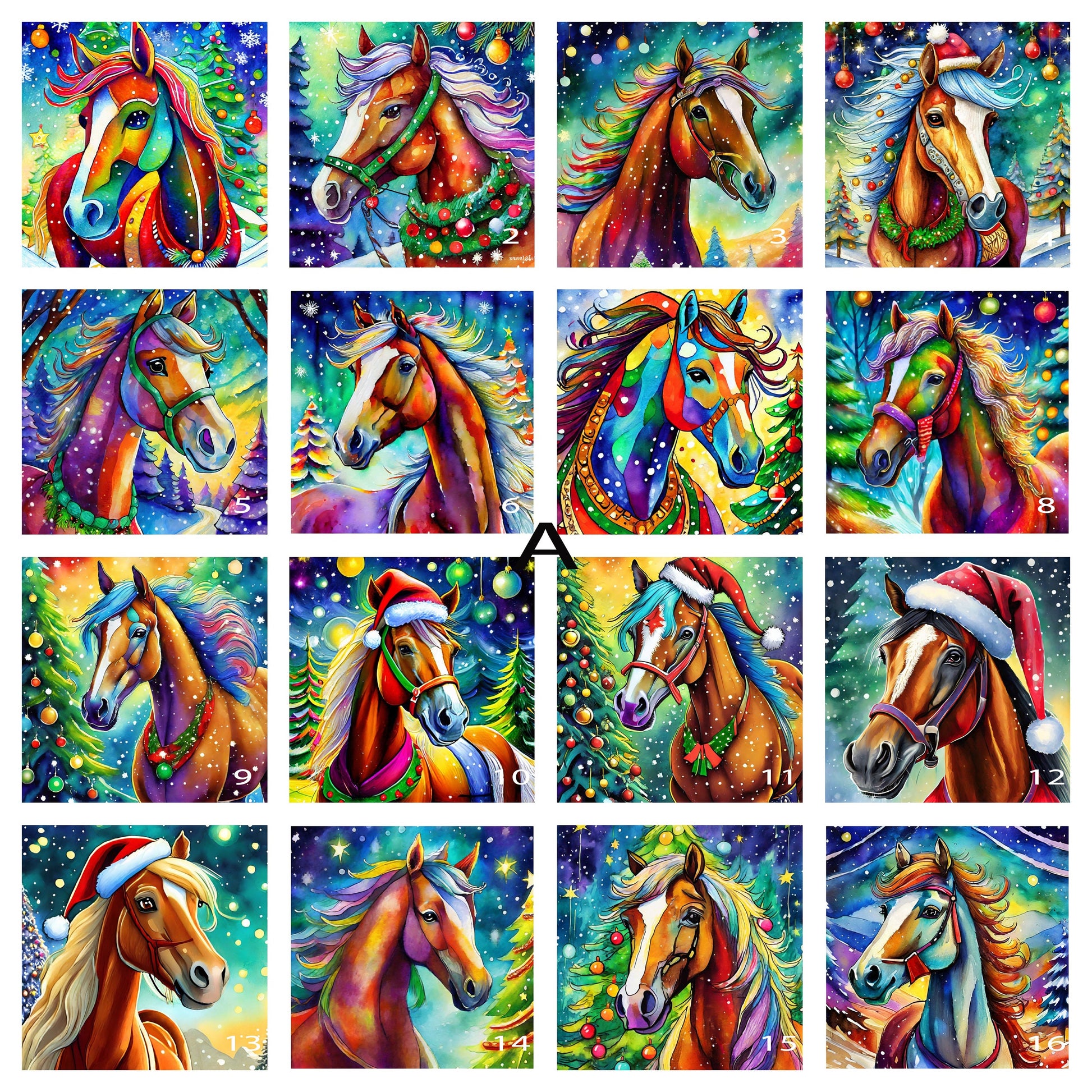 66 Designs! Ceramic Trivet Christmas Horse. Trivets For Hot Dishes. Hot Pads. Coaster. Tile Trivet. Tile Trivet. Hot Plate.